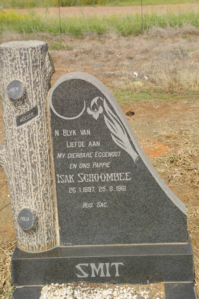 SMIT Isak Schoombie 1897-1961
