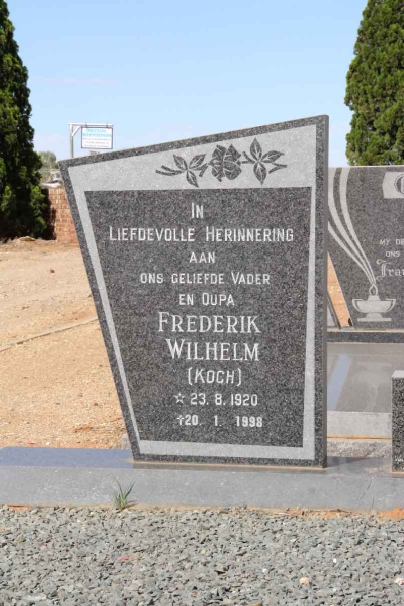 STEYN Frederik Wilhelm 1920-1998