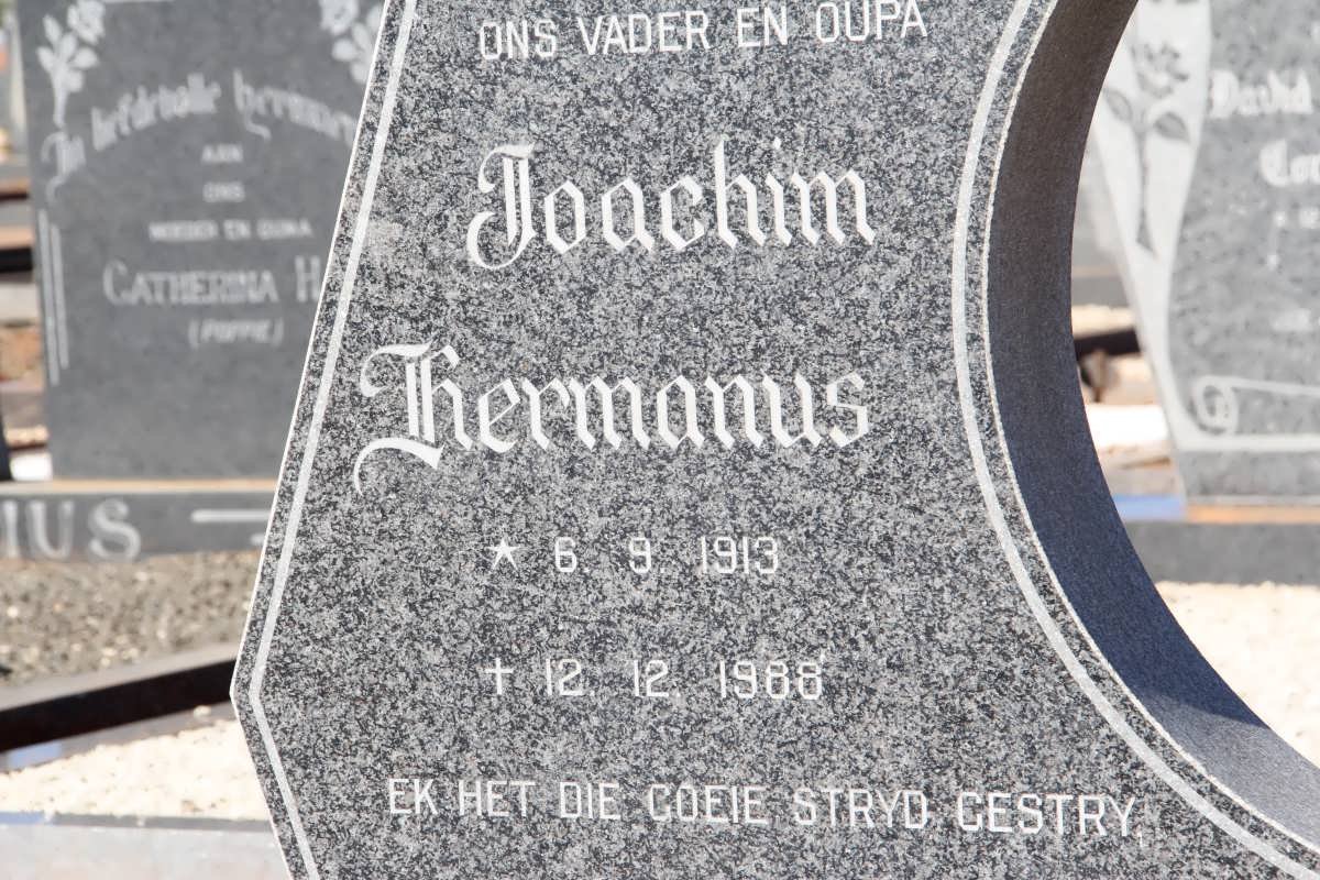 SCHOLTZ Joachim Hermanus 1913-1988
