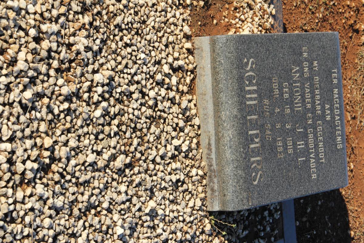 SCHEEPERS Antonie J.H.L. 1916-1983