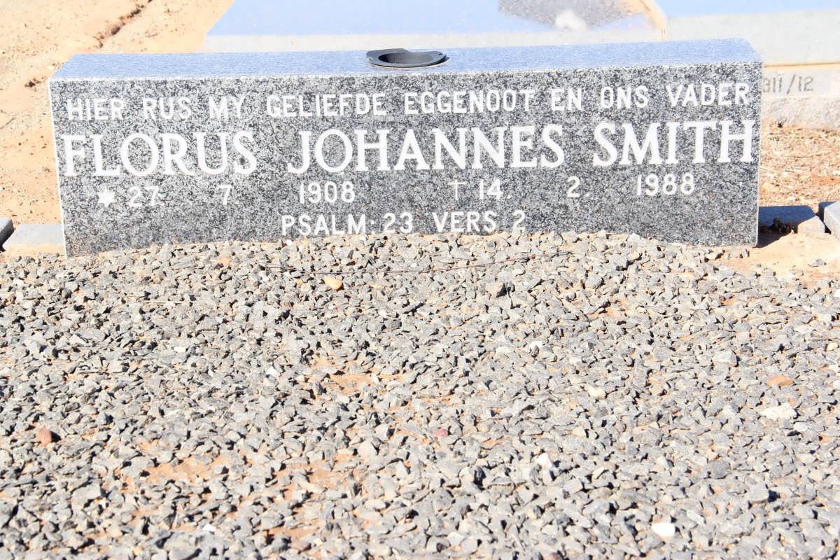 SMITH Florus Johannes 1908-1988