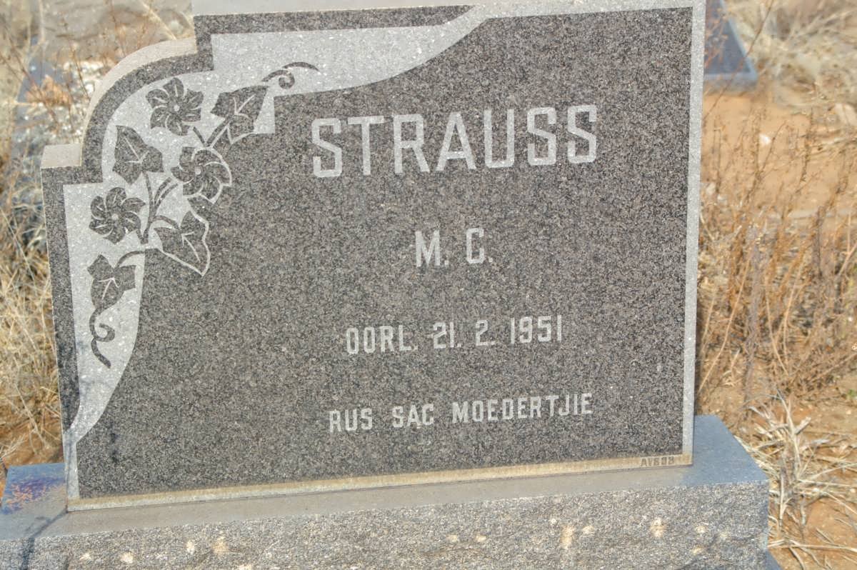STRAUSS M.C. -1951