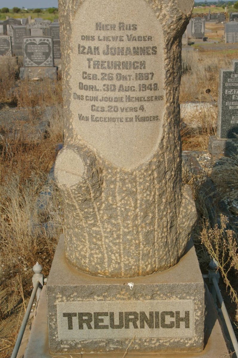 TREURNICH Izak Johannes 1887-1948
