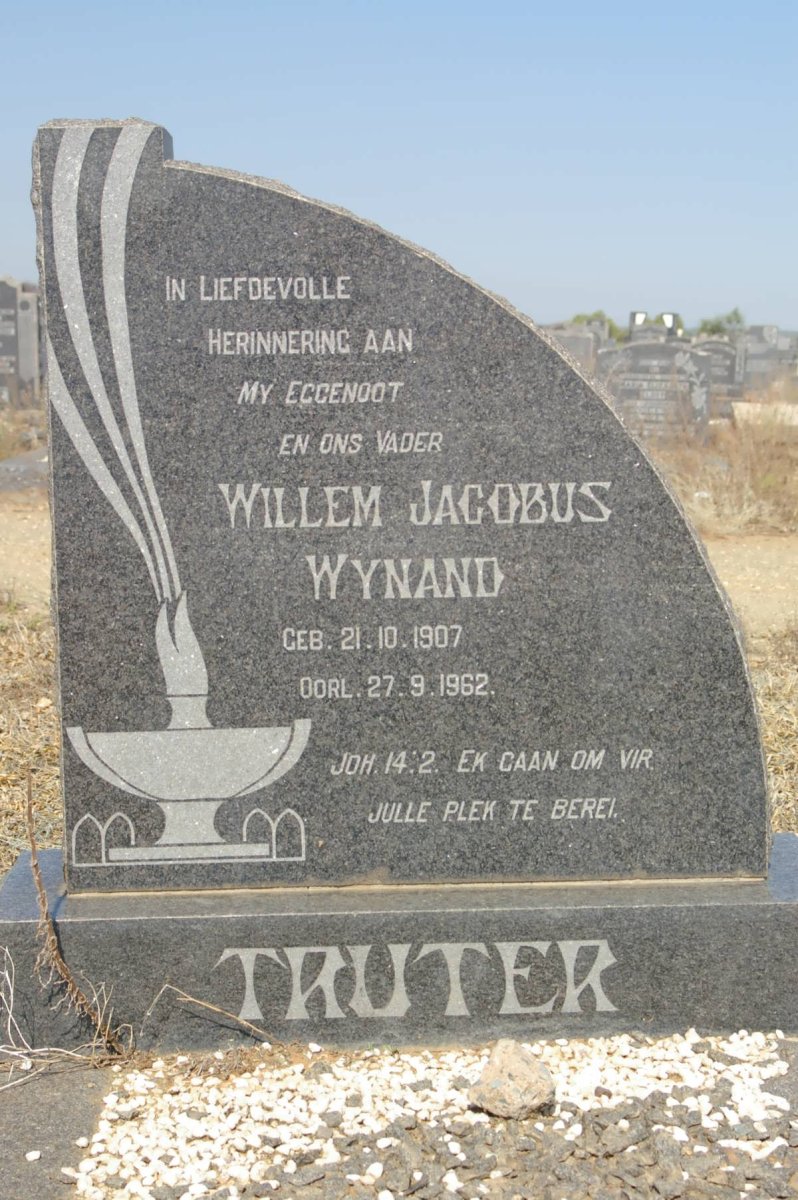 TRUTER Willem Jacobus Wynand 1907-1962
