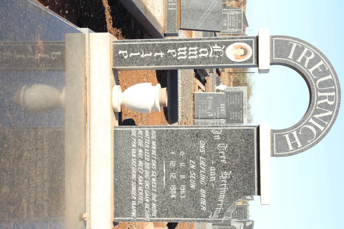 TREURNICH Lammetjie 1963-1984
