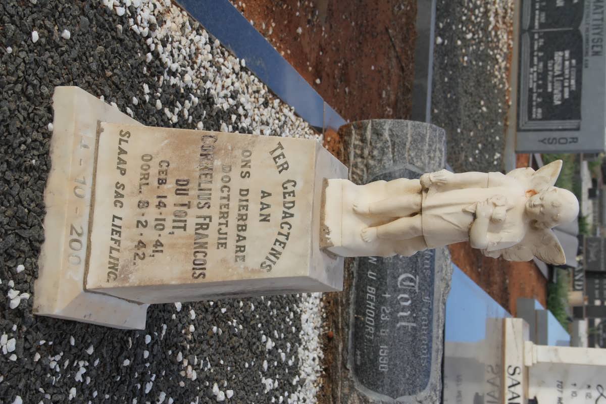 TOIT Cornelius Francois, du 1903-1990 :: DU TOIT Cornelius Francois 1941-1942