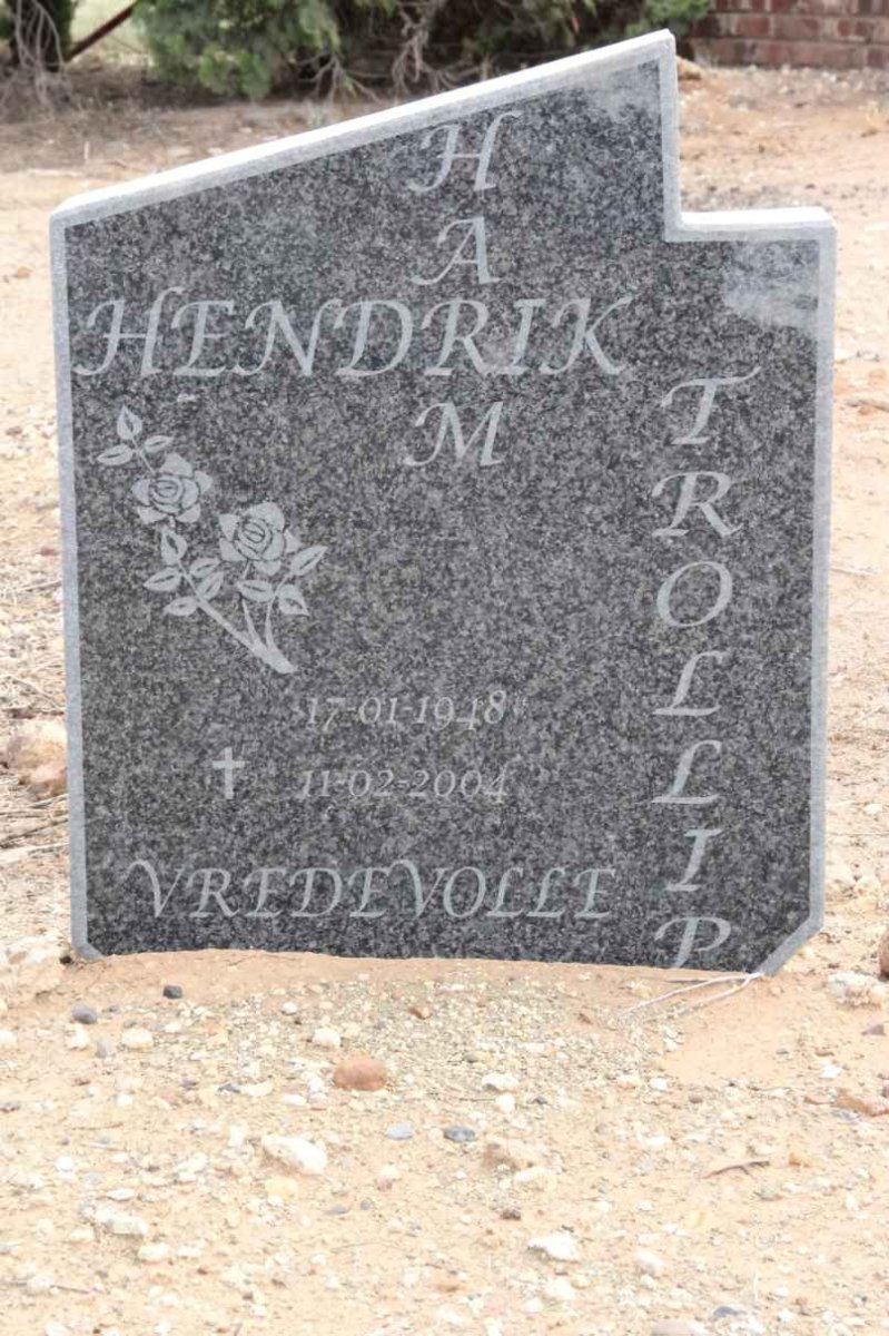 TROLLIP Hendrik Harm 1948-2004