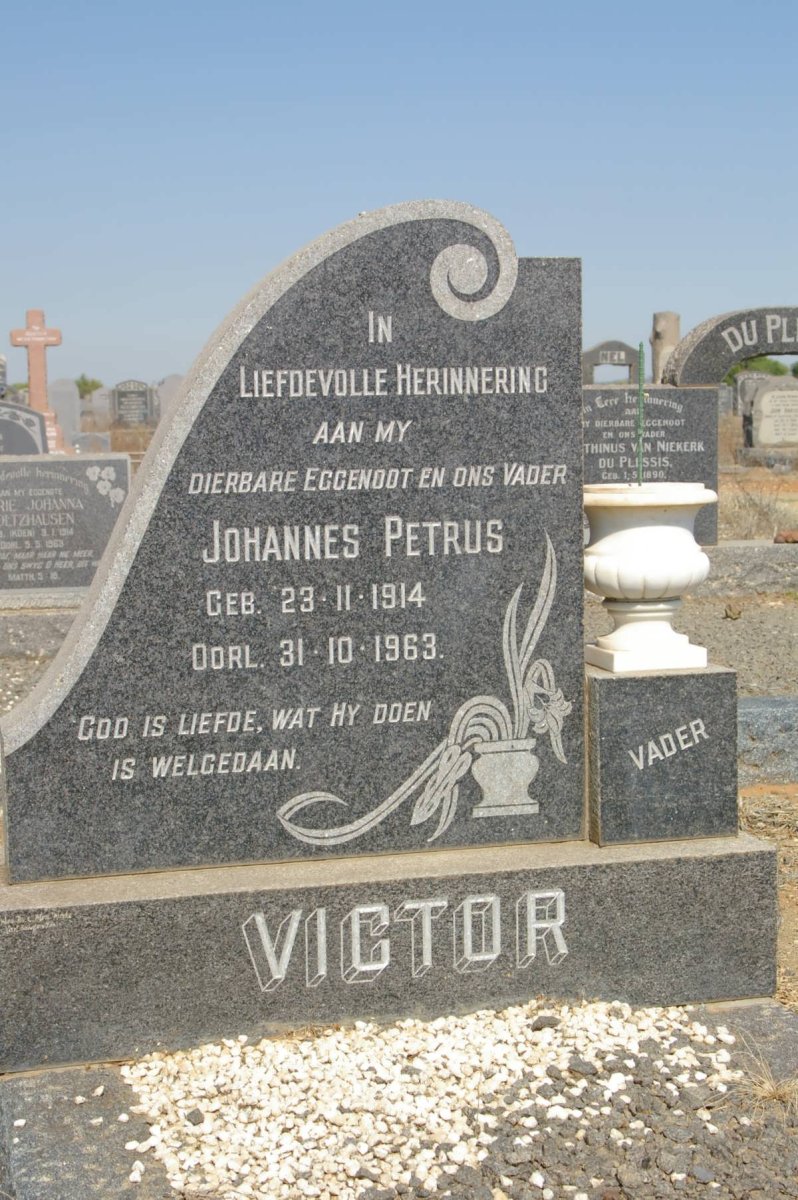 VICTOR Johannes Petrus 1914-1963