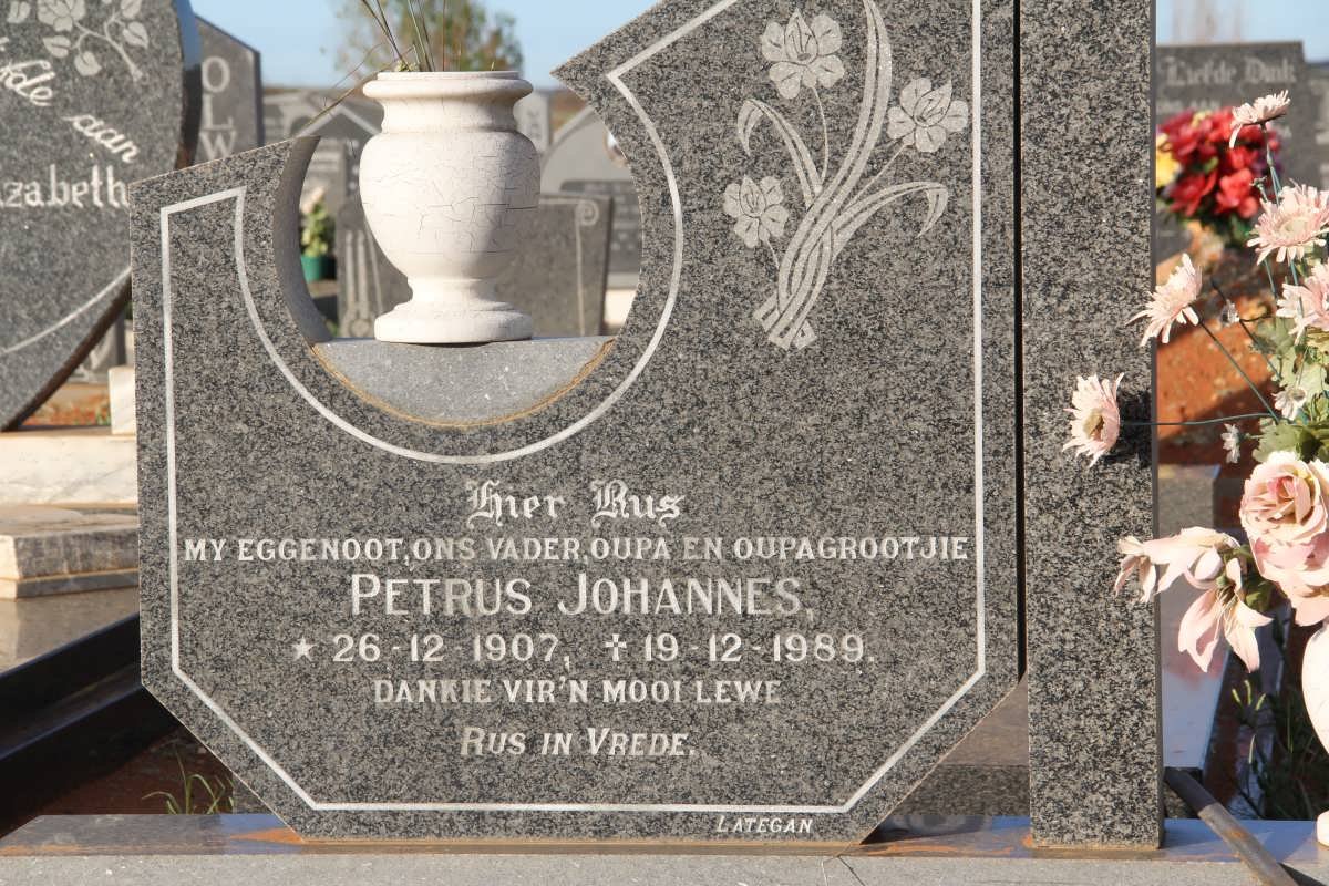 VERMEULEN Petrus Johannes 1907-1989