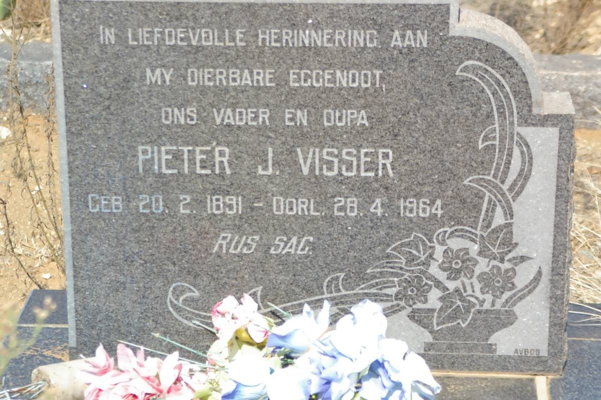 VISSER Pieter J. 1891-1964