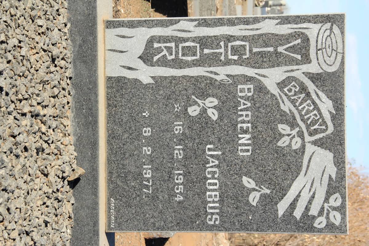 VICTOR Barend Jacobus 1954-1977