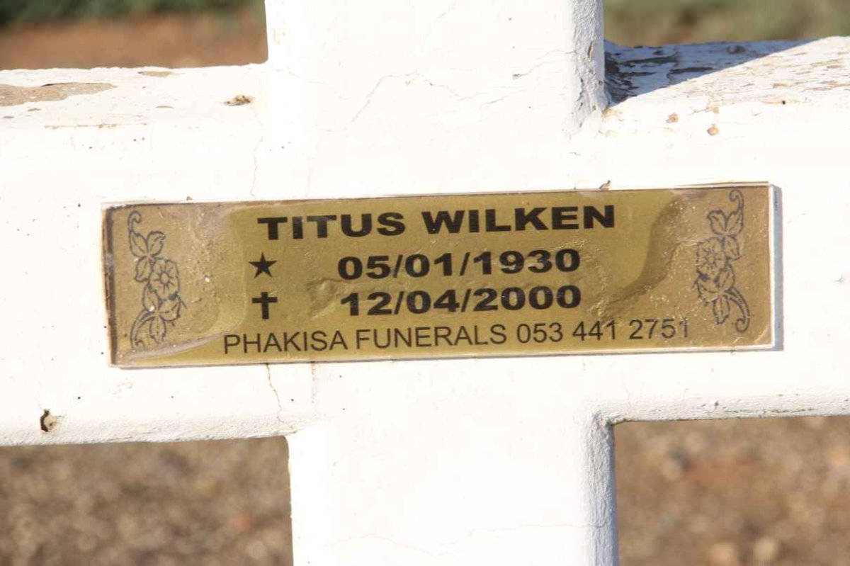 WILKEN Titus 1930-2000