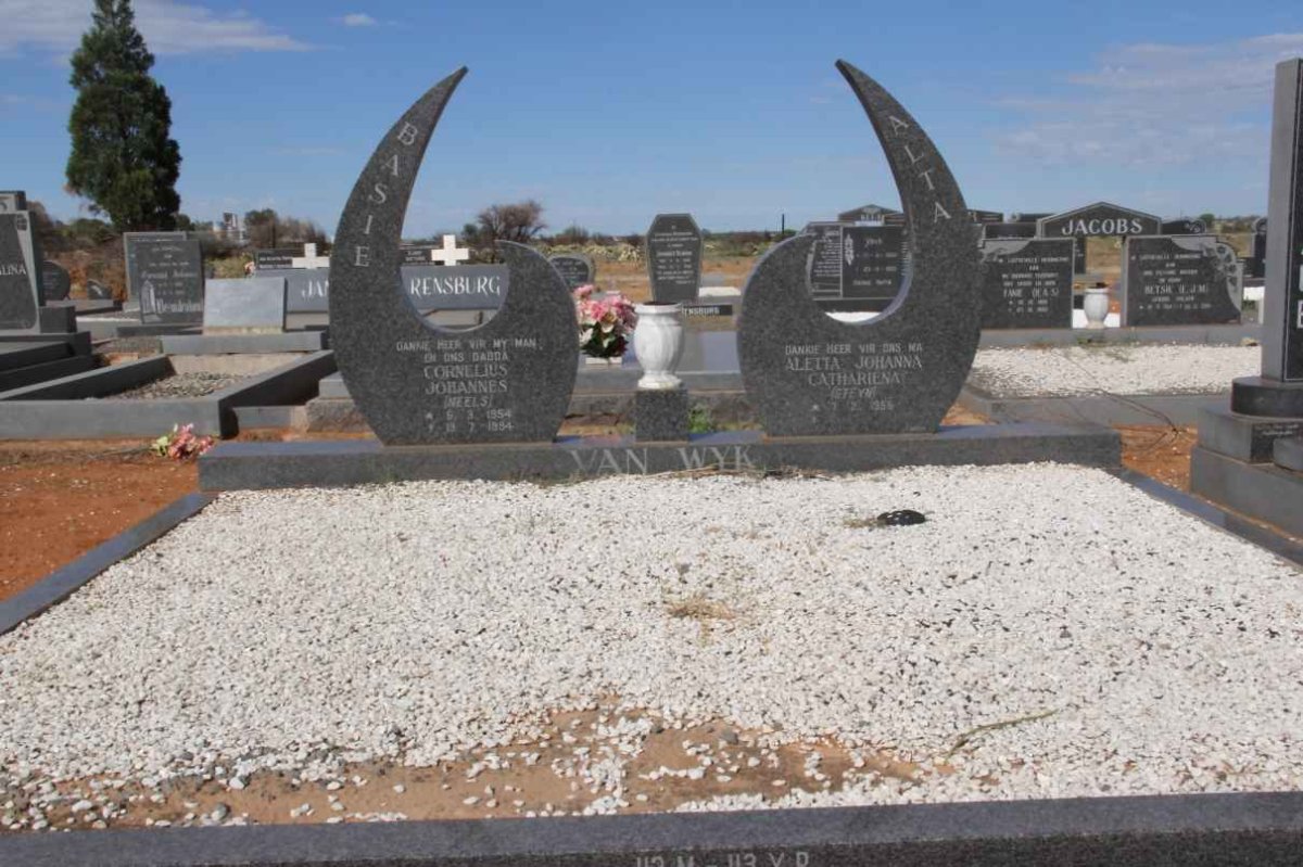 WYK Cornelius Johannes, van 1954-1994 &amp; Aletta Johanna Cathariena STEYN 1955-