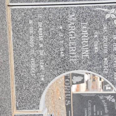 WEYDEMAN Lorraine Marguerite 1942-