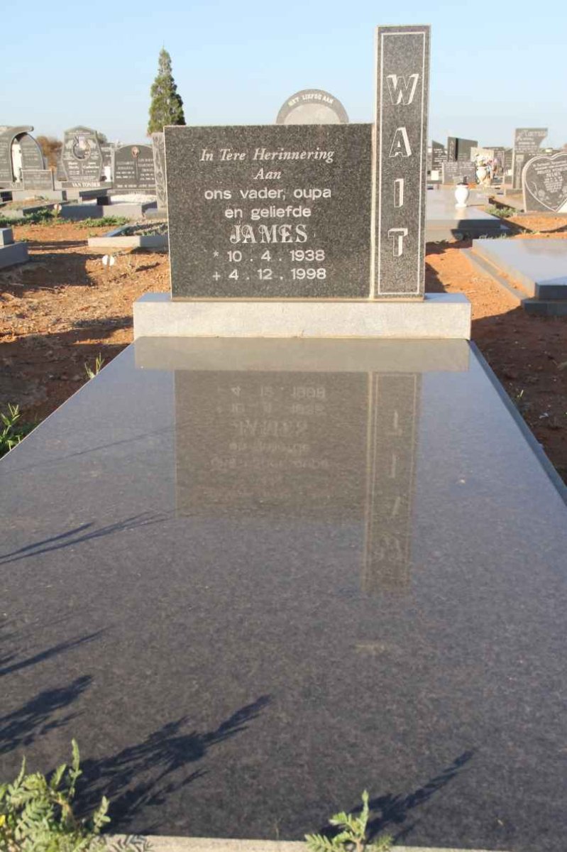 WAIT James 1938-1998