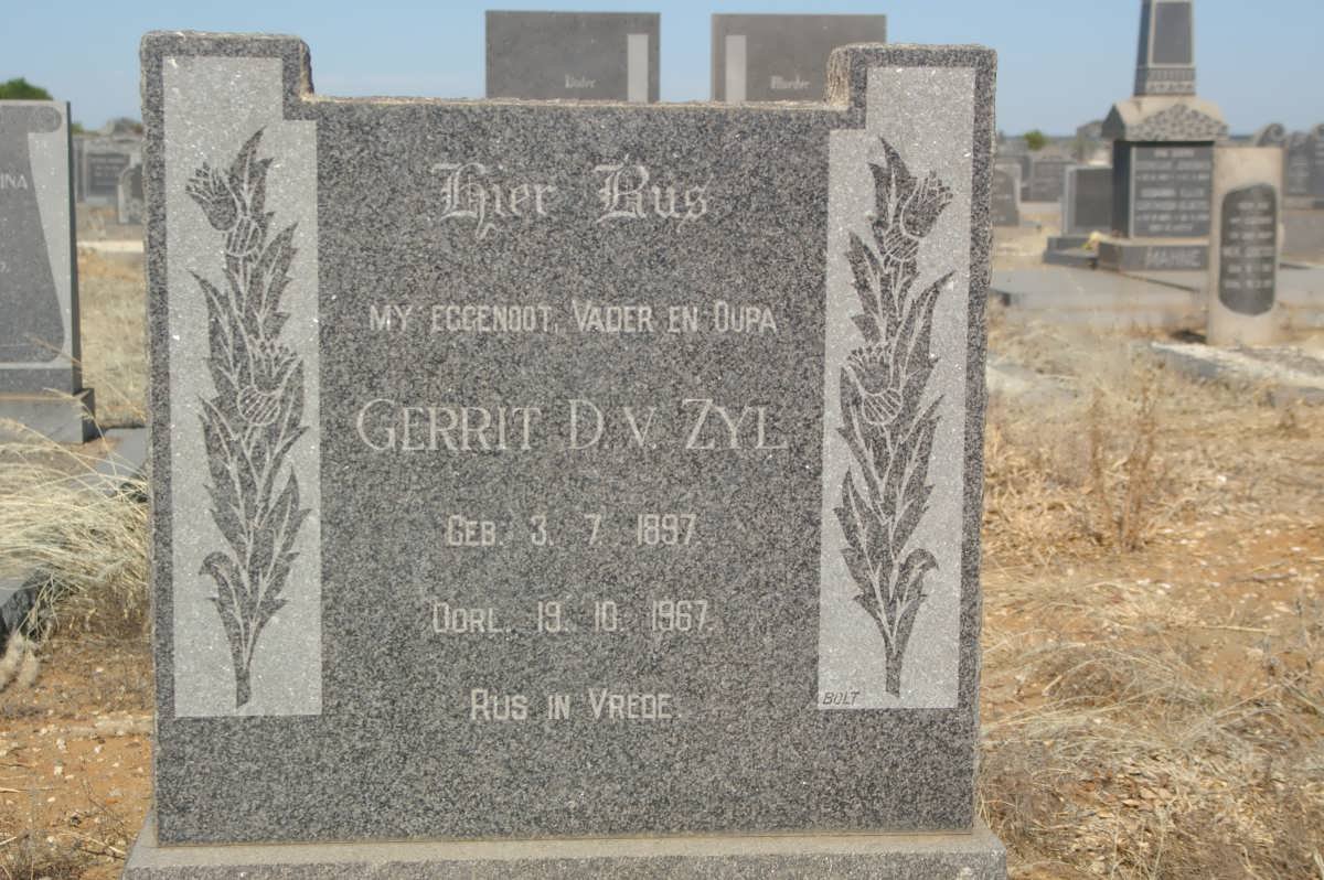 ZYL Gerrit D., v. 1897-1967