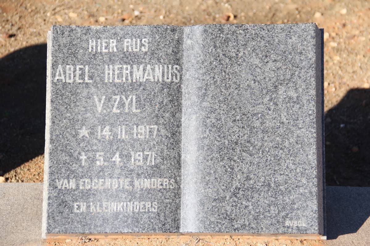 ZYL Abel Hermanus, van 1917-1971