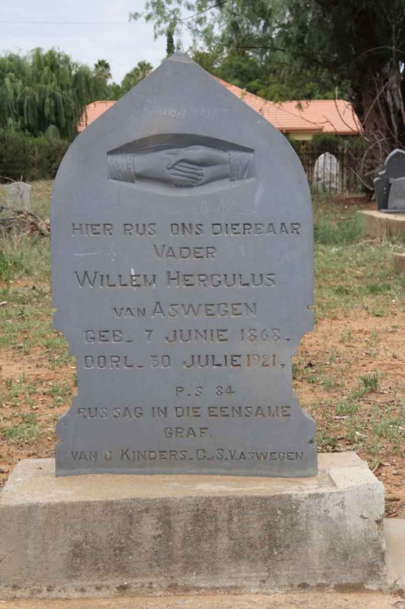 ASWEGEN Willem Herculus, van 1868-1921