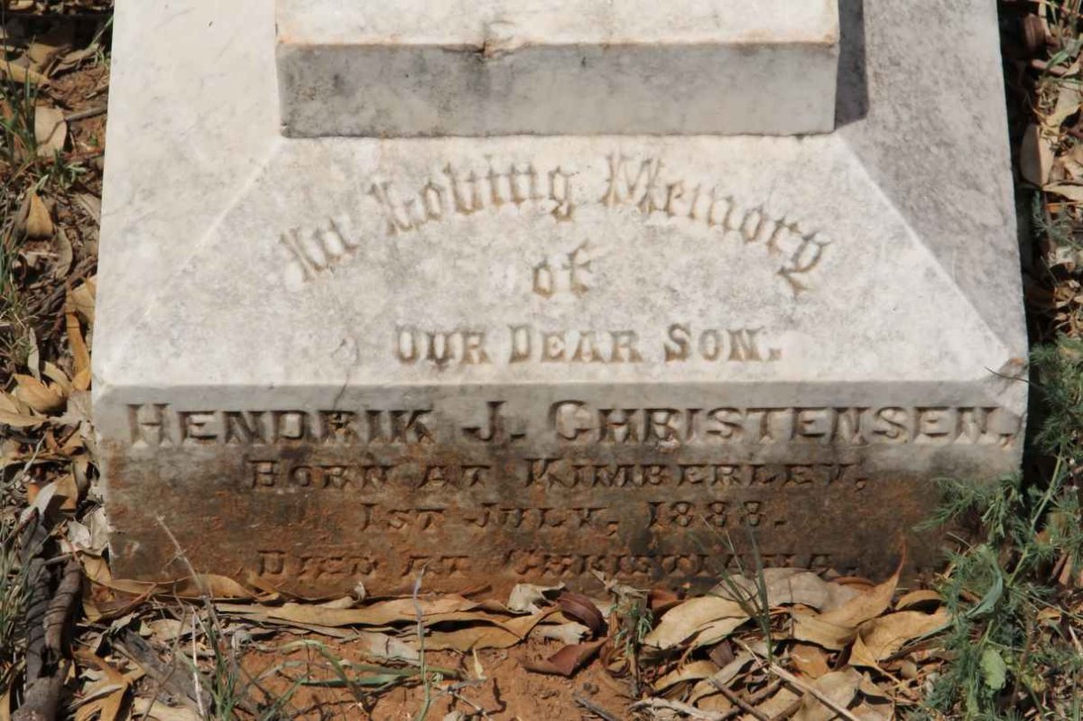 CHRISTENSEN Hendrik J. 1888-?