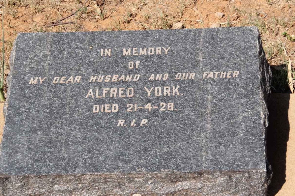 YORK Alfred -1928