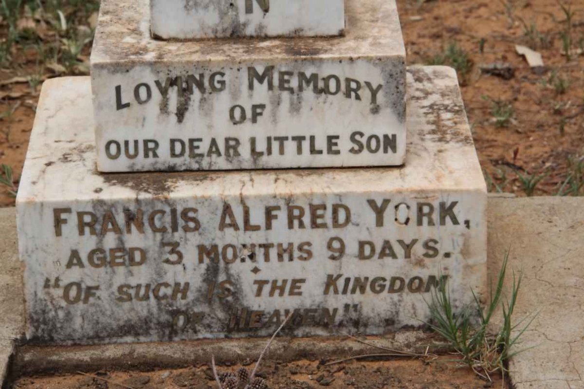 YORK Francis Alfred