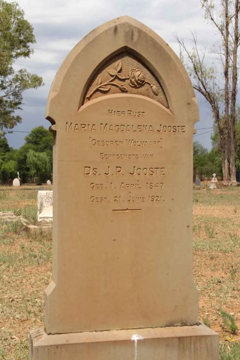 JOOSTE Maria Magdalena nee WOLVAART 1847-1921