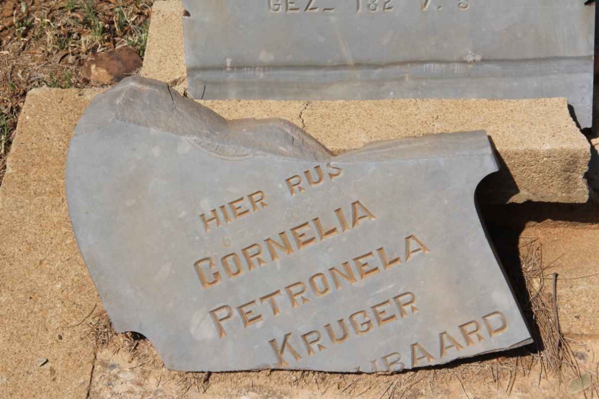 KRUGER Cornelia Petronela nee LOMBAARD 1835-1930