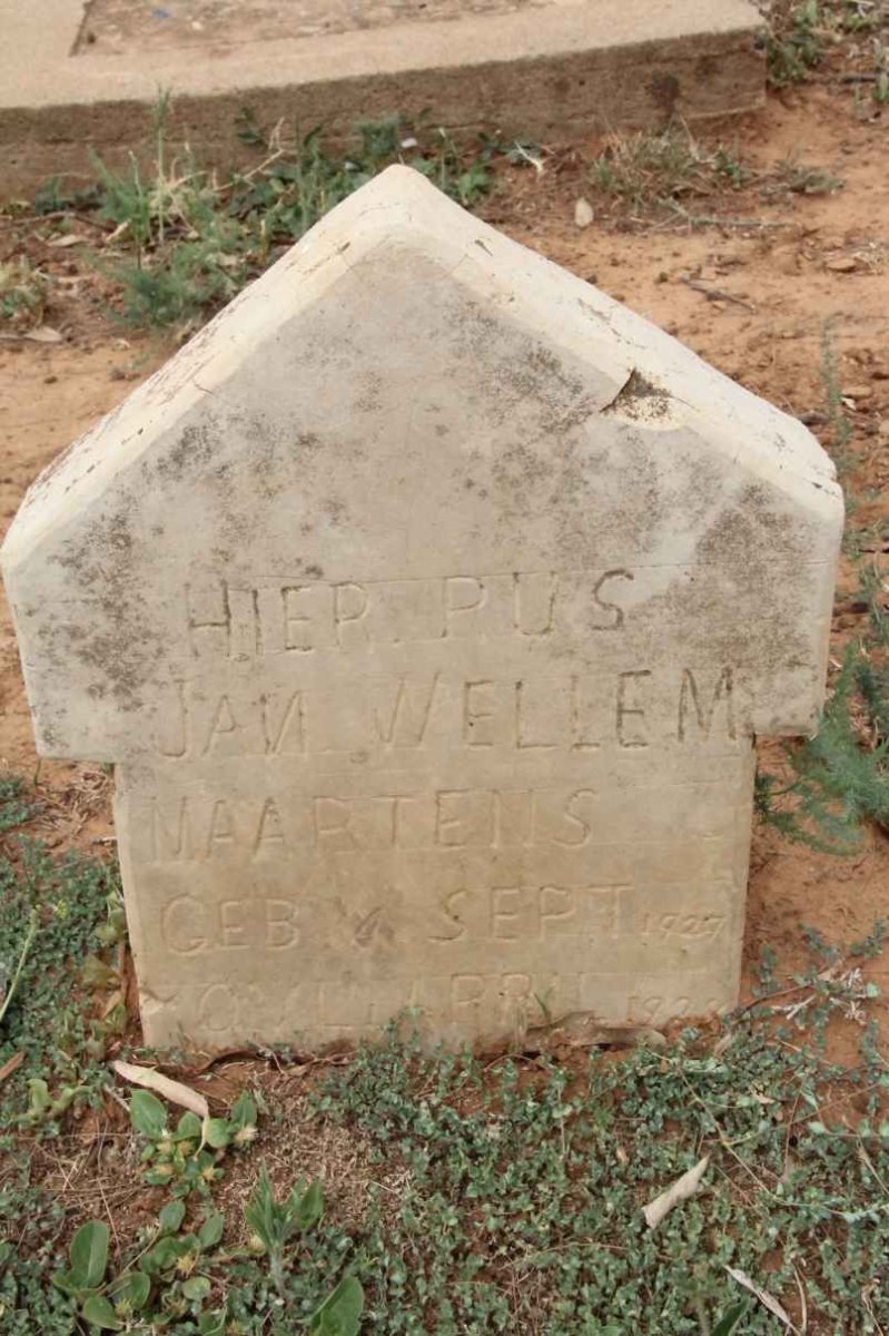MAARTENS Jan Wellem 1927-1928