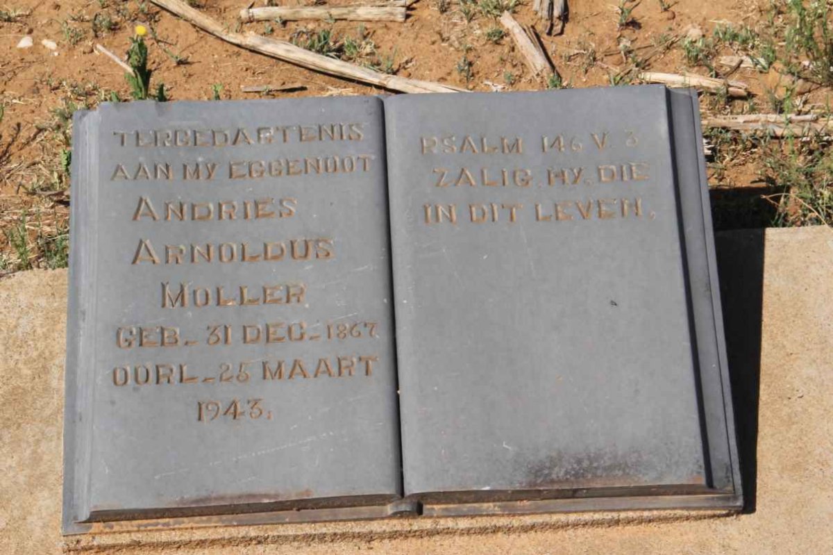 MOLLER Andries Arnoldus 1867-1943
