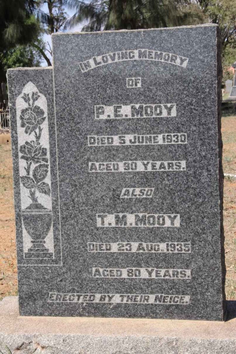 MOOY P.E. -1930 &amp; T.M. -1935