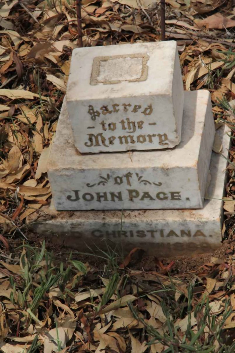 PAGE John -1898