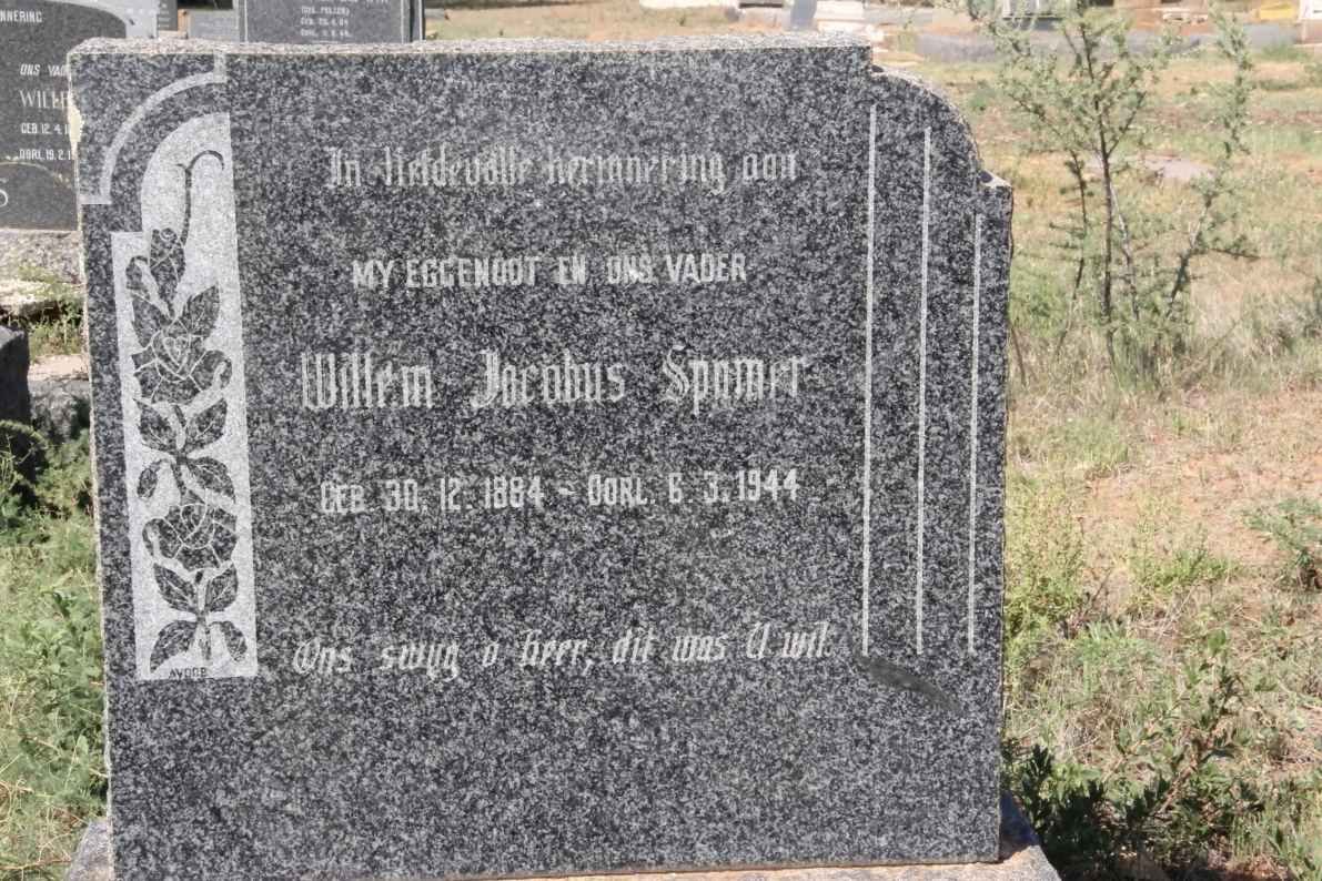 SPAMER Willem Jacobus 1884-1944