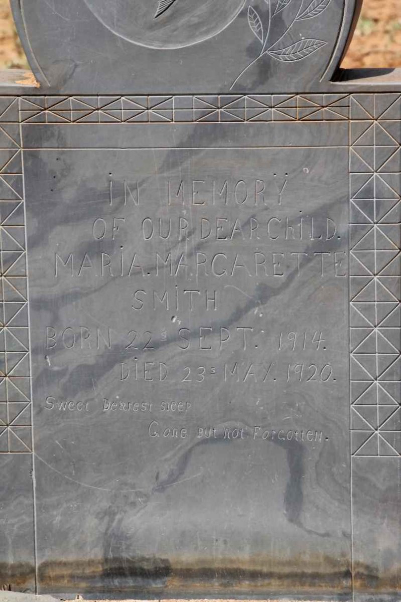 SMITH Maria Margarette 1914-1920
