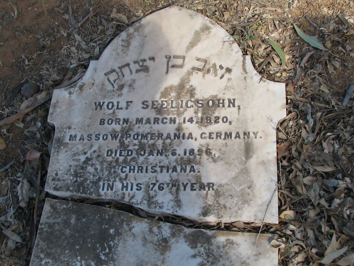 SEELIGSOHN Wolf 1820-1896