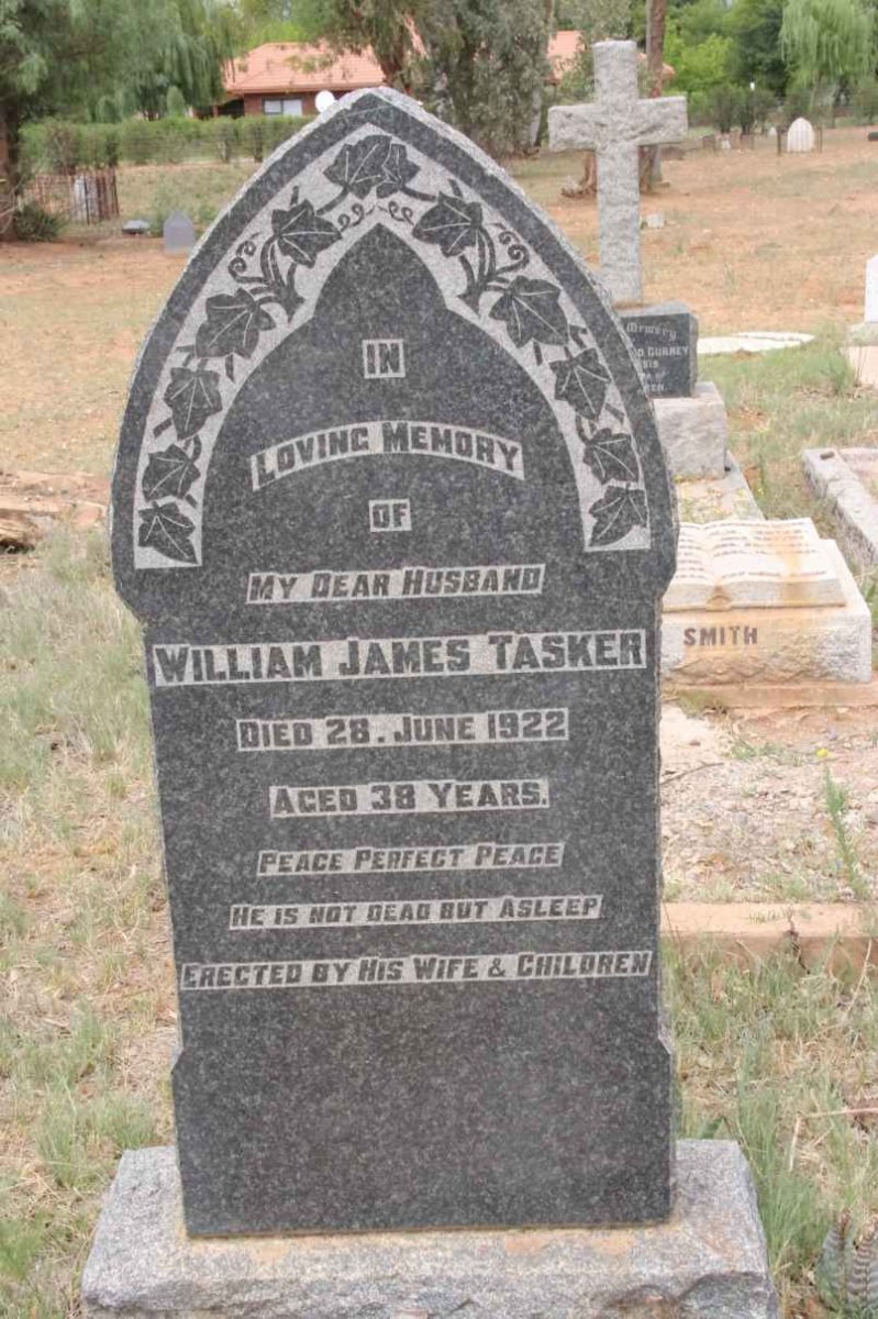 TASKER William James -1922