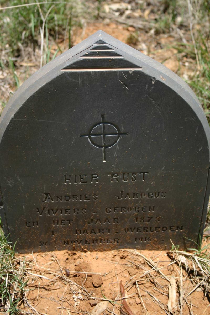 VIVIERS Andries Jakobus 1878-1916
