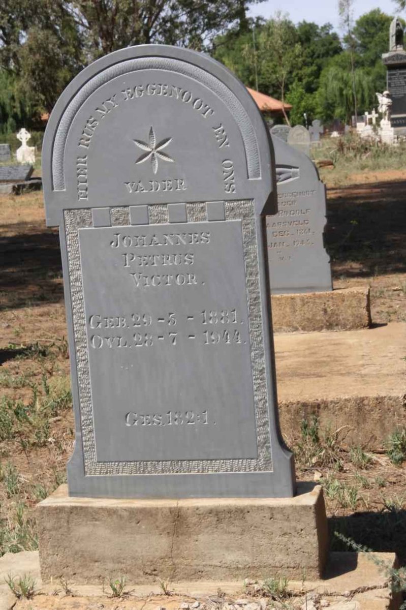 VICTOR Johannes Petrus 1881-1944
