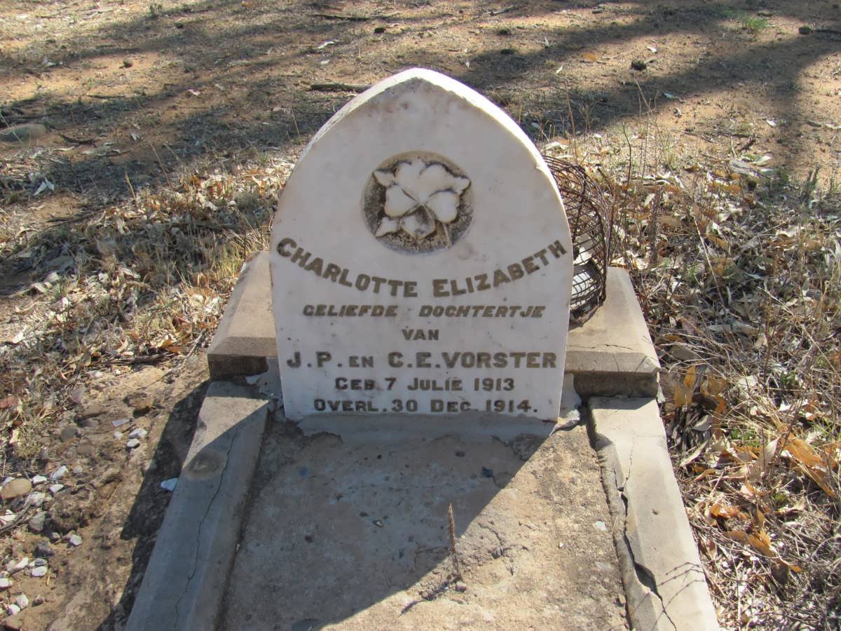 VORSTER Charlotte Elizabeth 1913-1914
