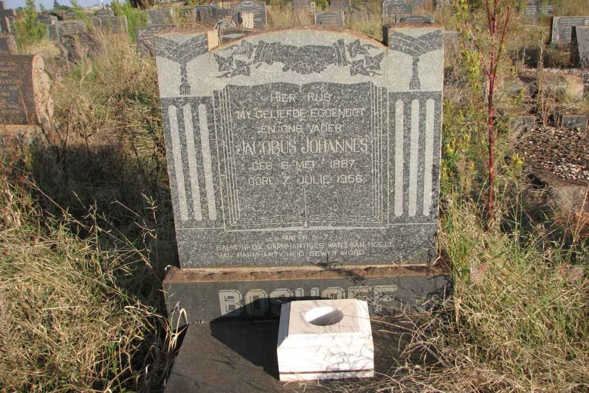 BOSHOFF Jacobus Johannes 1887-1956