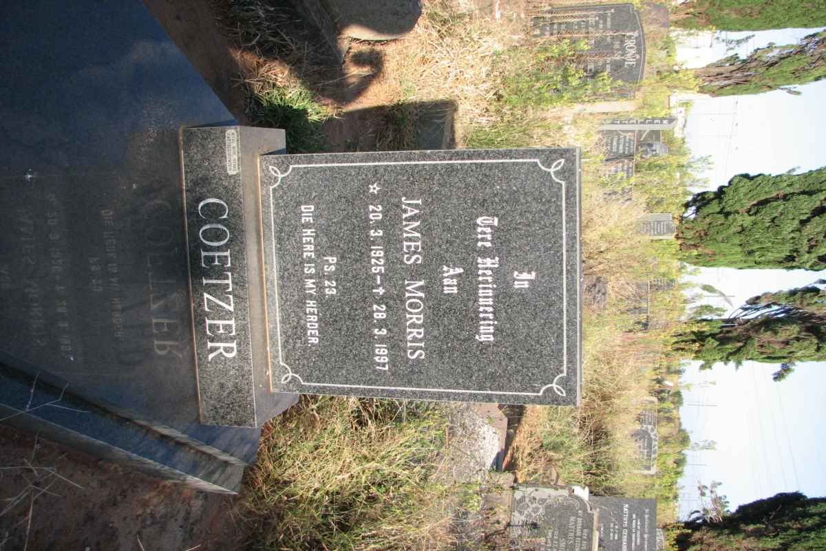 COETZER James Morris 1925-1997