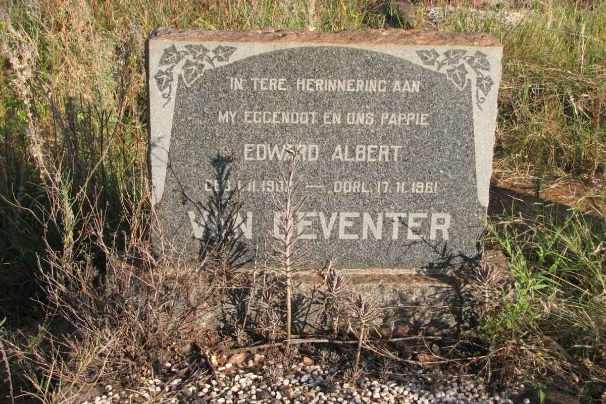 DEVENTER Edward Albert, van 1902-1961