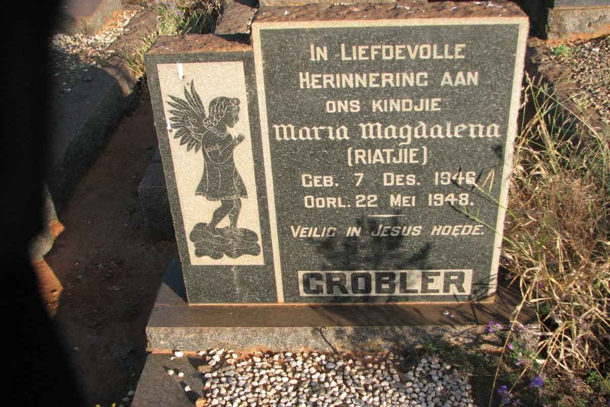 GROBLER Maria Magdalena 1946-1948