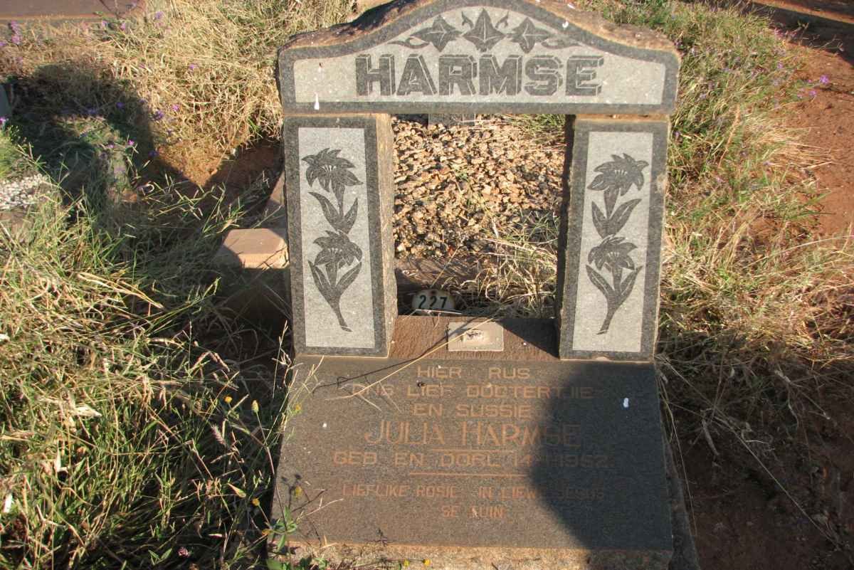 HARMSE Julia 1952-1952