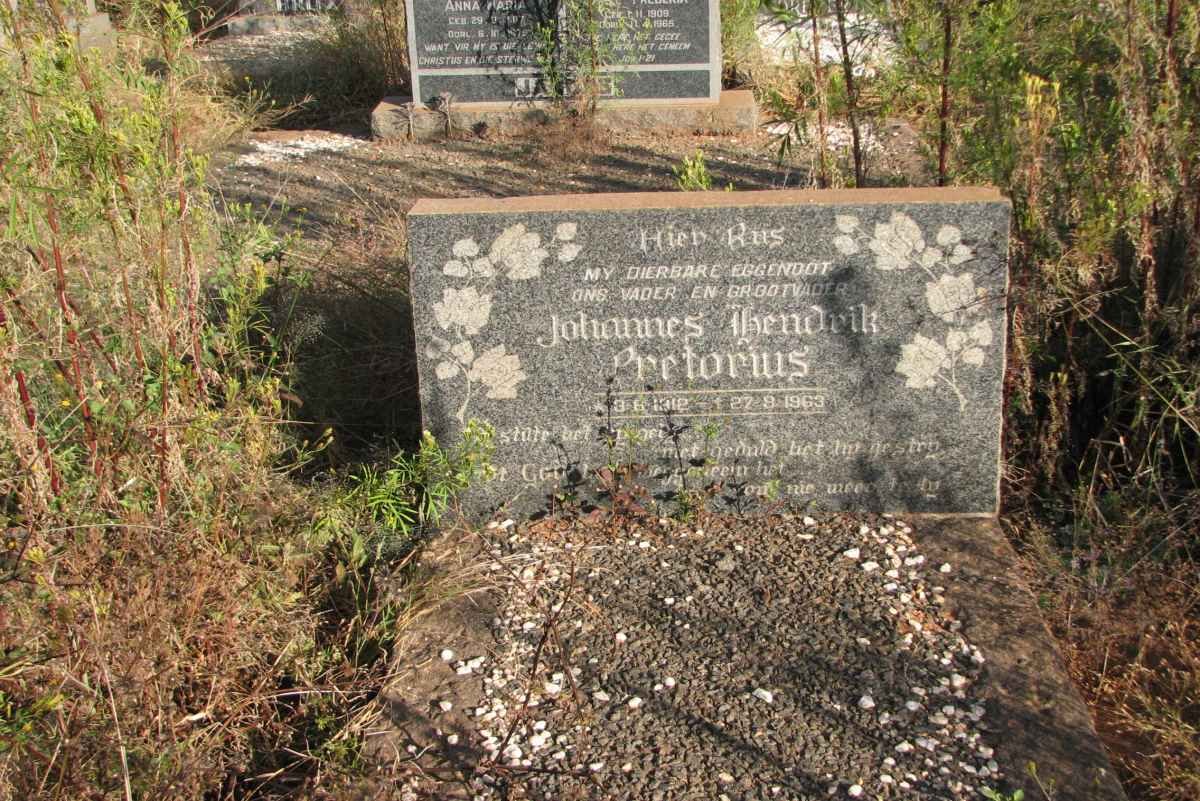 PRETORIUS Johannes Hendrik 1912-1963