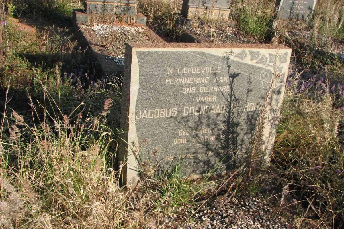 ROUX Jacobus Coenraad, le ?-?