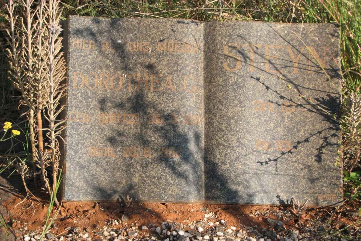 STEYN Dorothea C. ?-?