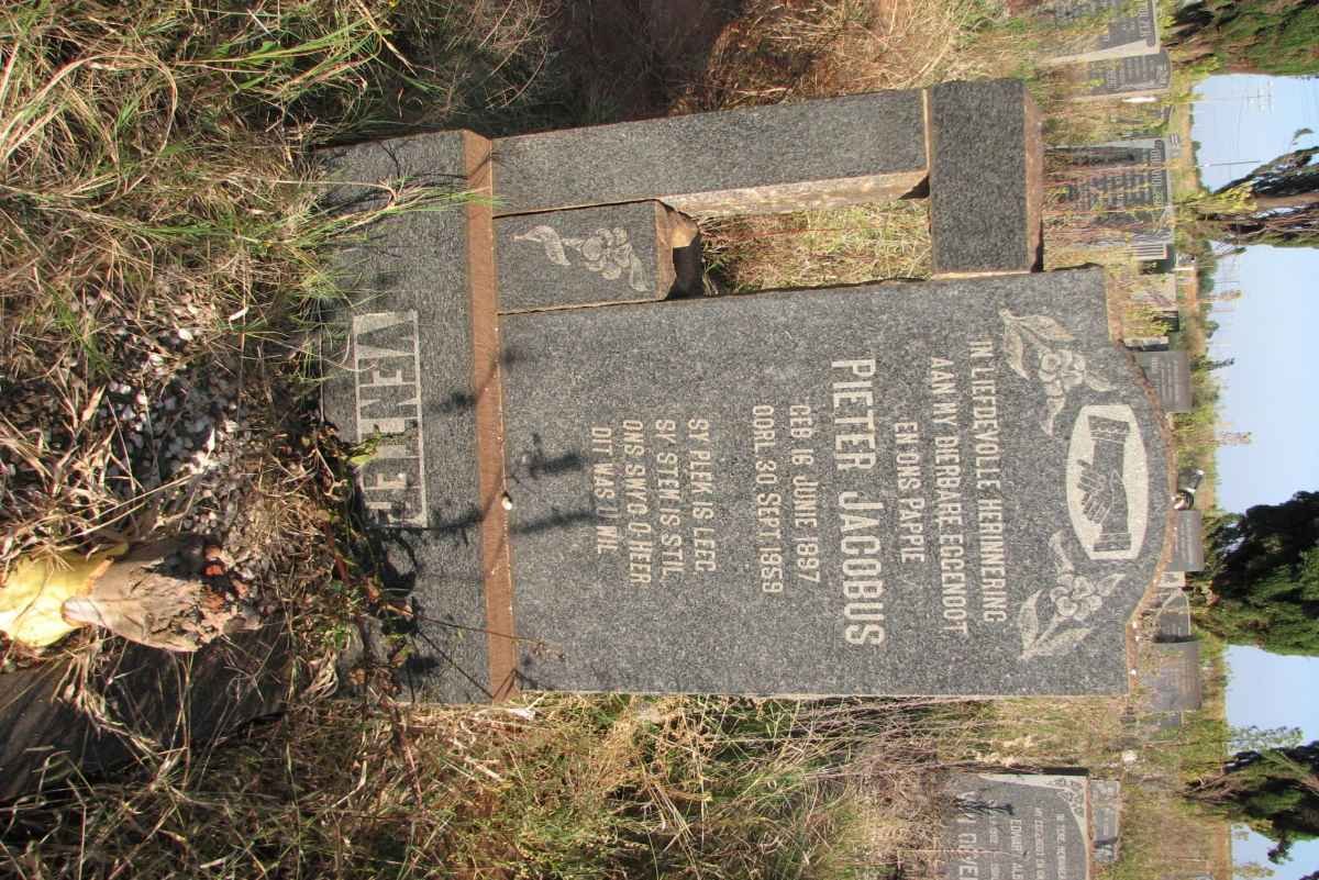 VENTER Pieter Jacobus 1897-1959