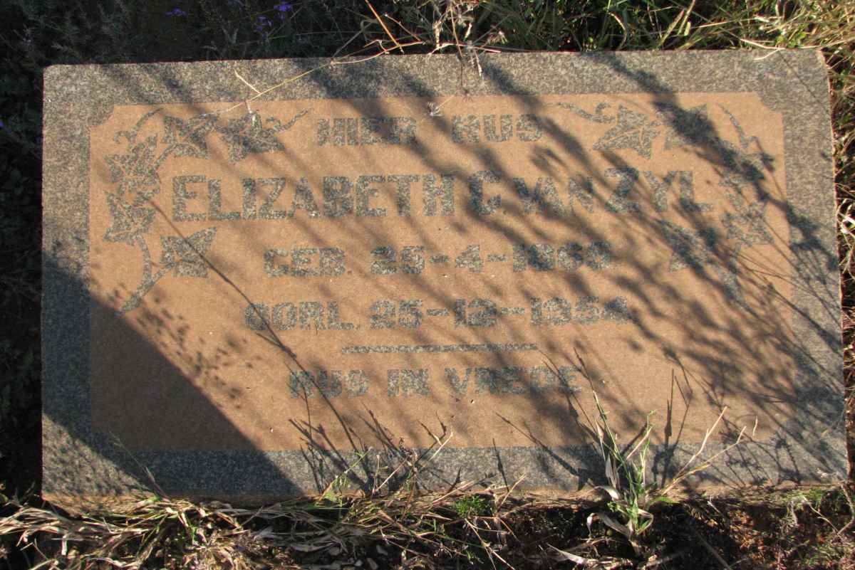 ZYL Elizabeth G., van 1866-1954