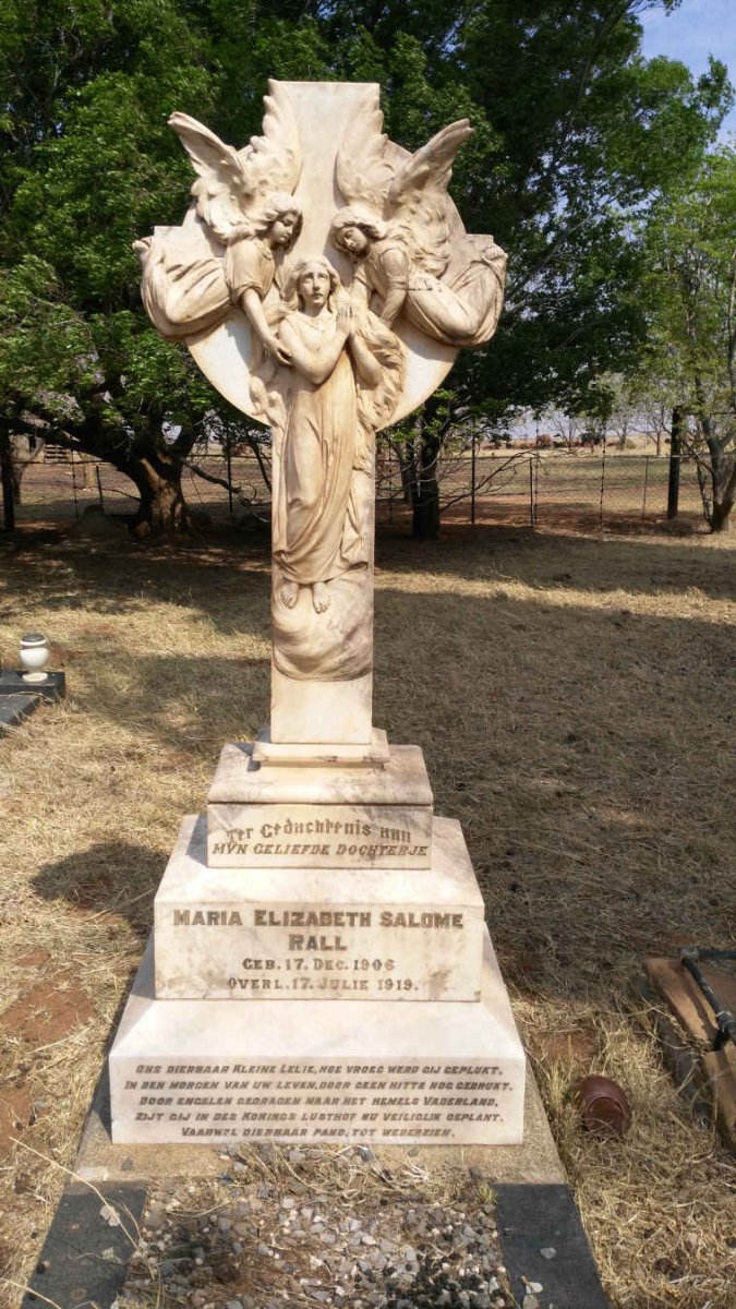 RALL Maria Elizabeth Salome 1906-1919