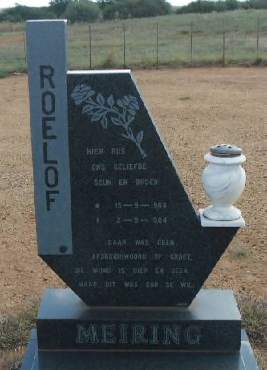 MEIRING Roelof 1964-1984